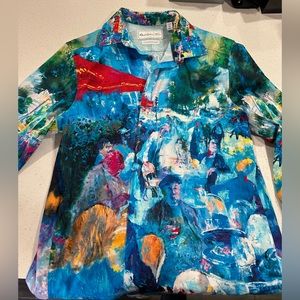 Robert Graham long Sleeve Special edition wearable art drop